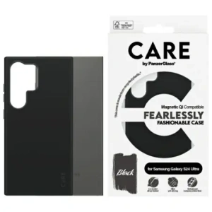 Buy CARE by PanzerGlass Fashion QI Case Samsung Galaxy S24 Ultra black - PZG737 - {ean13} - Home Screen Store Europe