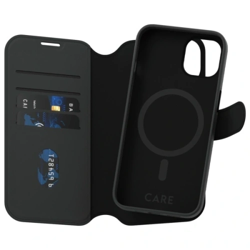 Kup Etui CARE od PanzerGlass Funkce Tango 2in1 Peněženka Apple iPhone 14 / 13 MagSafe černá/black - PZG739 - {ean13} - Sklep Home Screen