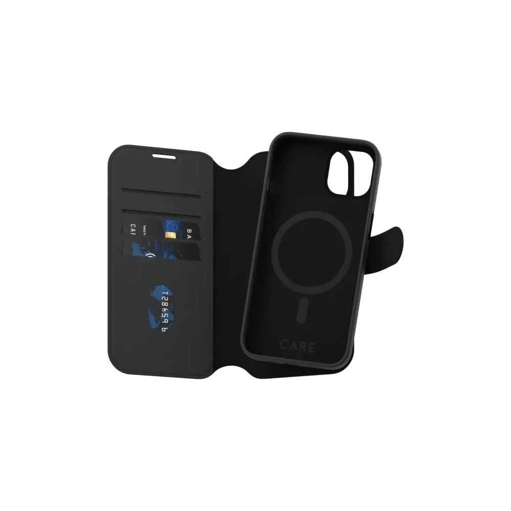 Etui CARE by PanzerGlass Feature Tango 2in1 Wallet Apple iPhone 14 / 13 MagSafe czarny/black
