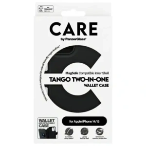 Buy CARE by PanzerGlass Feature Tango 2in1 Wallet Apple iPhone 14 / 13 MagSafe black - PZG739 - {ean13} - Home Screen Store Europe