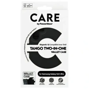 Kup Etui CARE od PanzerGlass Funkce Tango 2in1 Wallet Samsung Galaxy S24 Ultra černý/black - PZG742 - {ean13} - Sklep Home Screen