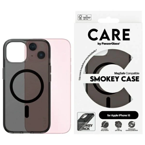 Kup Etui CARE od PanzerGlass Flagship Case Apple iPhone 15 MagSafe dýmový/smokey - PZG744 - {ean13} - Sklep Home Screen