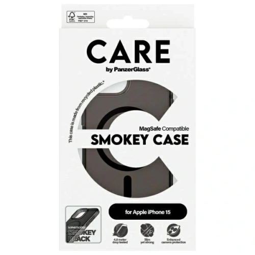 Kup Etui CARE od PanzerGlass Flagship Case Apple iPhone 15 MagSafe dýmový/smokey - PZG744 - {ean13} - Sklep Home Screen