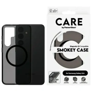 Buy CARE by PanzerGlass Flagship QI Case Samsung Galaxy S24 smoke - PZG745 - {ean13} - Home Screen Store Europe