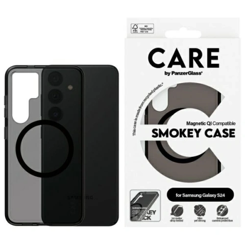 Kup Etui CARE od PanzerGlass Flagship QI Case Samsung Galaxy S24 dymný/smoke - PZG745 - {ean13} - Sklep Home Screen