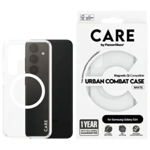 Buy CARE by PanzerGlass Flagship QI Case Samsung Galaxy S24 transparent - PZG746 - {ean13} - Home Screen Store Europe
