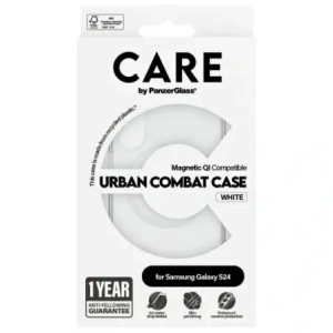 Buy CARE by PanzerGlass Flagship QI Case Samsung Galaxy S24 transparent - PZG746 - {ean13} - Home Screen Store Europe