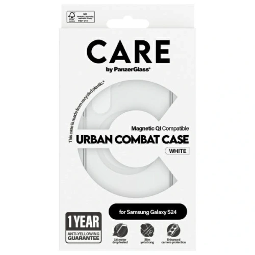 Kup Etui CARE od PanzerGlass Flagship QI Case Samsung Galaxy S24 průhledný/transparentní - PZG746 - {ean13} - Sklep Home Screen