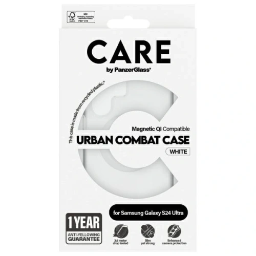 Kup CARE von PanzerGlass Flagship QI Hülle Samsung Galaxy S24 Ultra transparent - PZG748 - {ean13} - Sklep Home Screen