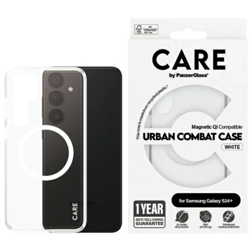Buy CARE by PanzerGlass Flagship QI Case Samsung Galaxy S24+ Plus transparent - PZG750 - {ean13} - Home Screen Store Europe