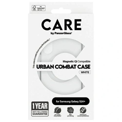 Buy CARE by PanzerGlass Flagship QI Case Samsung Galaxy S24+ Plus transparent - PZG750 - {ean13} - Home Screen Store Europe
