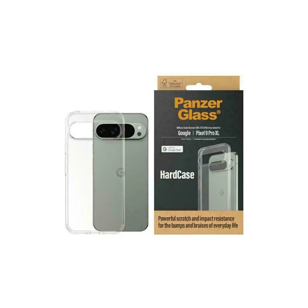 Etui PanzerGlass HardCase Google Pixel 9 Pro XL czarny/black