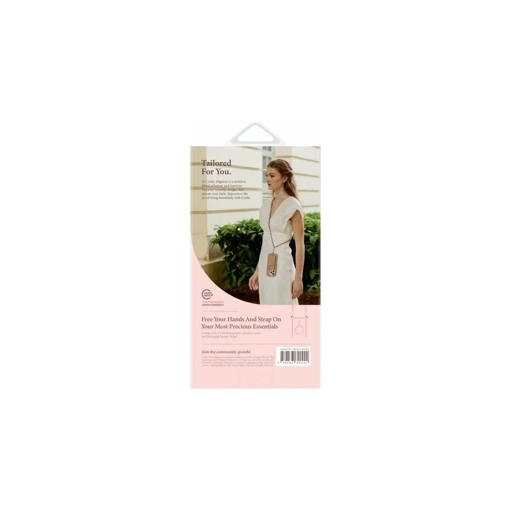 Etui UNIQ Coehl Linear Apple iPhone 16 Magnetic Charging opal/iridescent