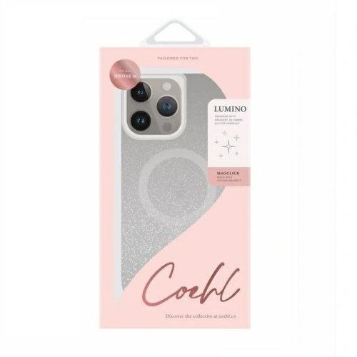 Kup Etui UNIQ Coehl Lumino Apple iPhone 16 Magnetic Charging srebrny/sparkling silver - UNIQ1408 - {ean13} - Sklep Home Screen