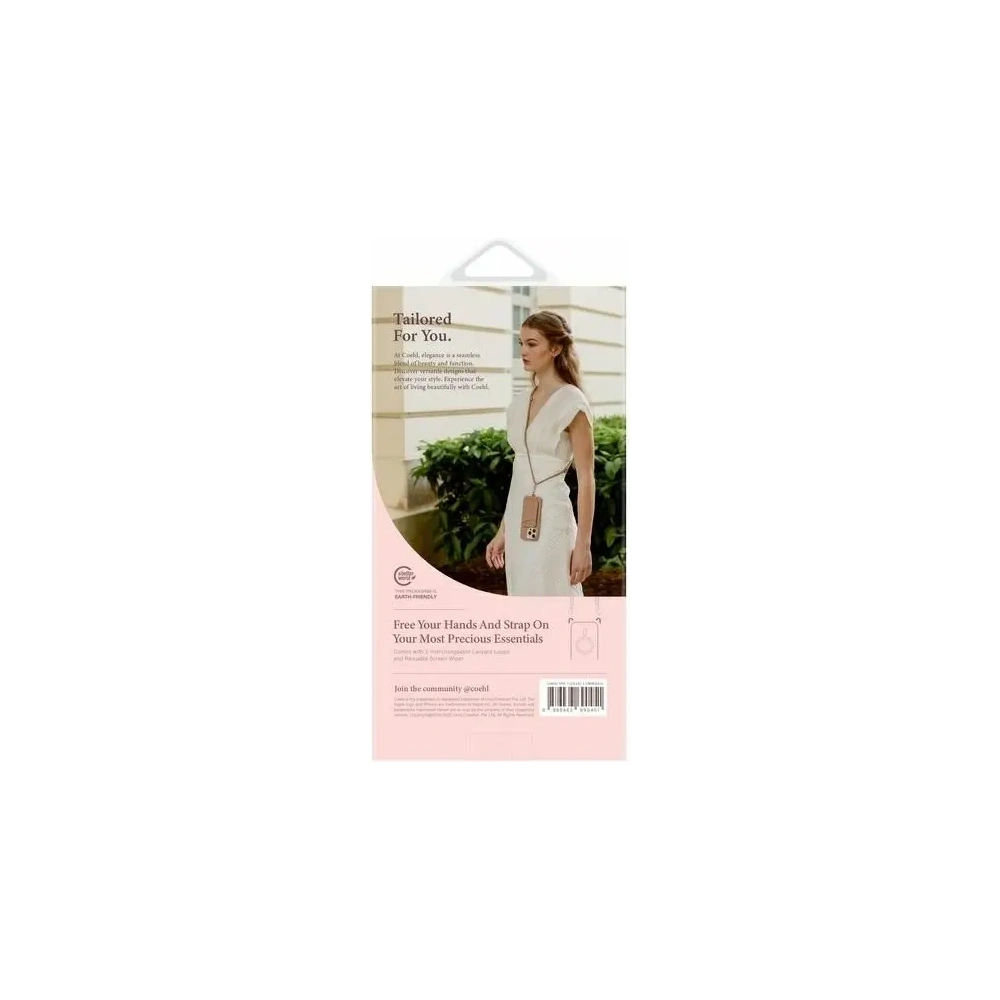 Etui UNIQ Coehl Lumino Apple iPhone 16 Magnetic Charging srebrny/sparkling silver