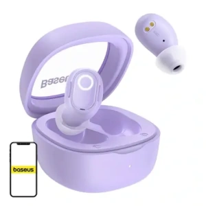 Buy Baseus Bowie WM02 OS wireless headphones TWS Bluetooth 5.3 purple - BSU8903 - {ean13} - Home Screen Store Europe