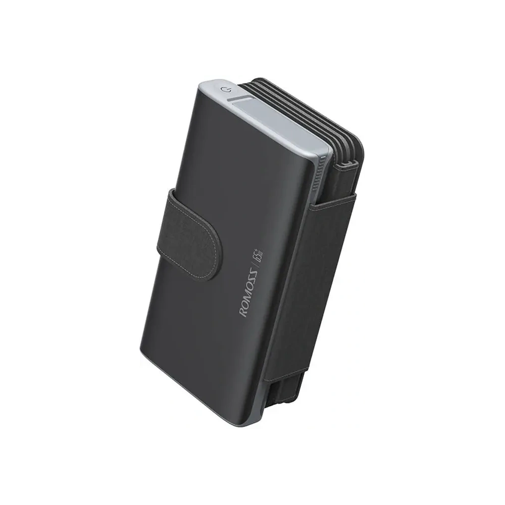 Powerbank solarny ROMOSS SPB30 30000mAh 65W (czarny)