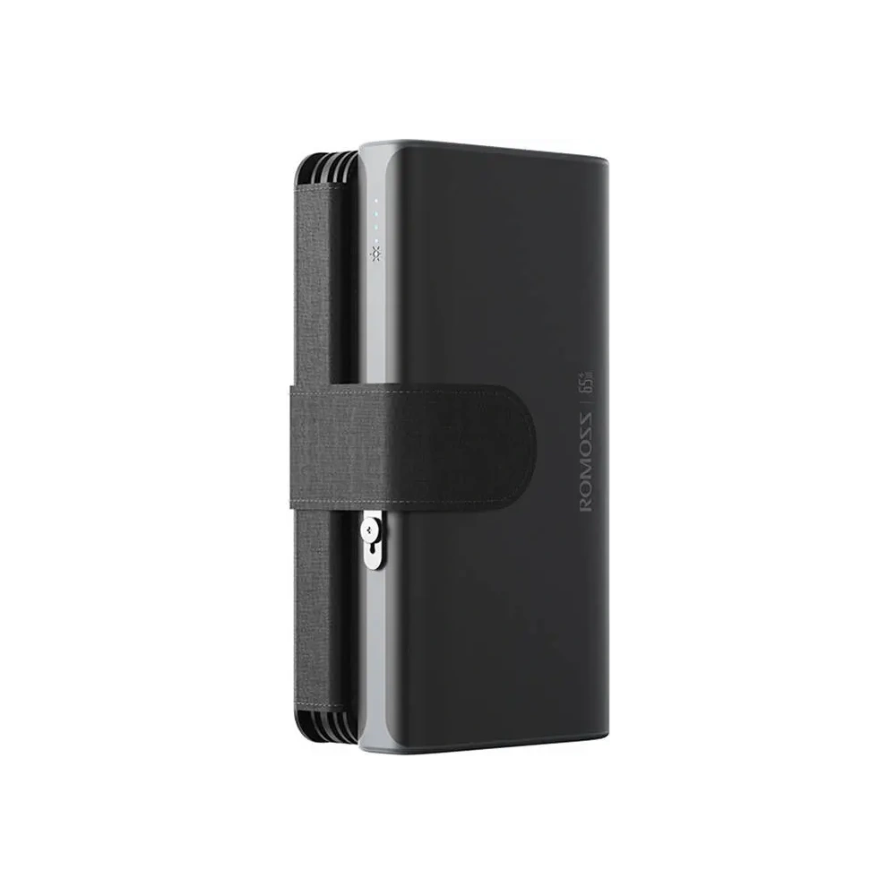 Powerbank solarny ROMOSS SPB30 30000mAh 65W (czarny)