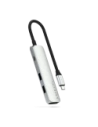 Satechi 4 az 1-ben HUB USB-C Slim Multiport Adapter 4K USB-C / 2xUSB-A, USB-C, 4K HDMI ezüst