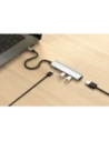 Kup Satechi 4 az 1-ben HUB USB-C Slim Multiport Adapter 4K USB-C / 2xUSB-A, USB-C, 4K HDMI ezüst - STH172 - {ean13} - Sklep Home Screen