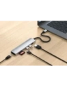 Kup Satechi 7 az 1-ben HUB USB-C Slim Multiport Adapter Ethernettel, USB-C / 2xUSB-A, USB-C PD, HDMI 4K, kártyaolvasó, Ethernet ezüst - STH175 - {ean13} - Sklep Home Screen