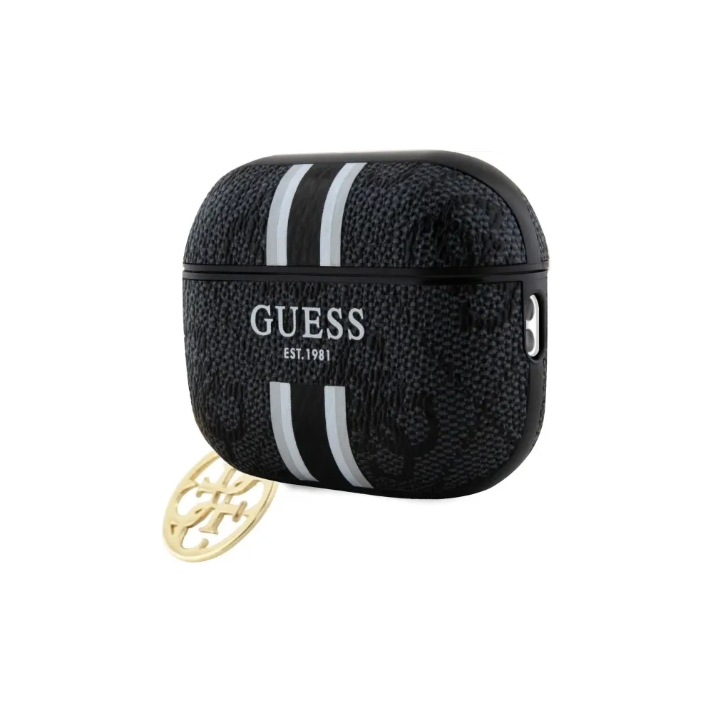 Etui Guess GUAP2P4RPSK Apple AirPods Pro 2 (2022/2023) cover 4G Printed Stripes Charm czarny/black
