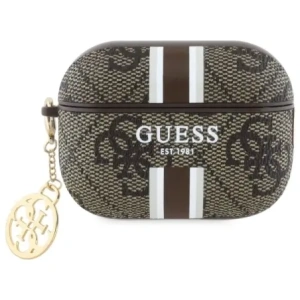 Buy Guess GUAP2P4RPSW Apple AirPods Pro 2 (2022/2023) cover 4G Printed Stripes Charm brown - GUE4237 - {ean13} - Home Screen Store Europe