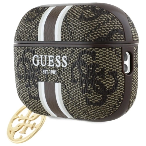 Kup Etui Guess GUAP2P4RPSW Apple AirPods Pro 2 (2022/2023) cover 4G Printed Stripes Charm brązowy/brown - GUE4237 - {ean13} - Sklep Home Screen