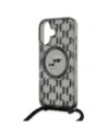 Kup Karl Lagerfeld KLHMP16SHCKCKLCK Apple iPhone 16 kemény tok IML Crossbody Monogram Karl & Choupette Head MagSafe fekete - KLD21861 - {ean13} - Sklep Home Screen