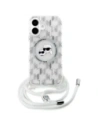 Kup Etui Karl Lagerfeld KLHMP16SHCKCKLCT Apple iPhone 16 hardcase IML Crossbody Monogram Karl & Choupette Head MagSafe transparent - KLD21862 - {ean13} - Sklep Home Screen