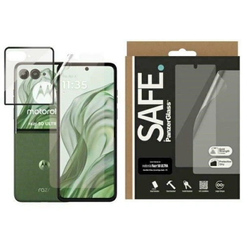 Kup Szkło hartowane SAFE by PanzerGlass Motorola Razr 50 Ultra Screen Protection Ultra-Wide Fit - PZG755 - {ean13} - Sklep Home Screen