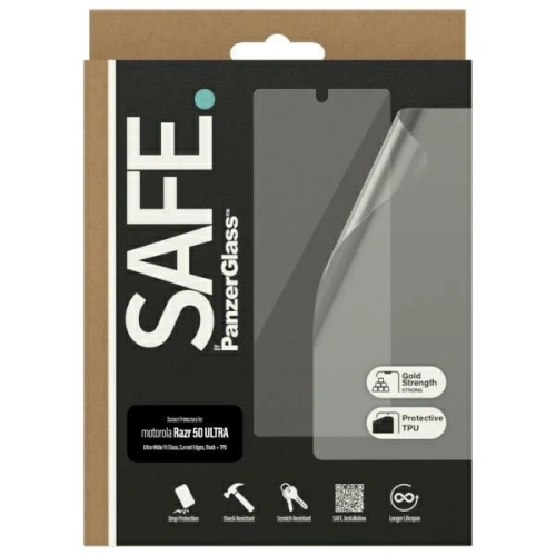 Kup Szkło hartowane SAFE by PanzerGlass Motorola Razr 50 Ultra Screen Protection Ultra-Wide Fit - PZG755 - {ean13} - Sklep Home Screen