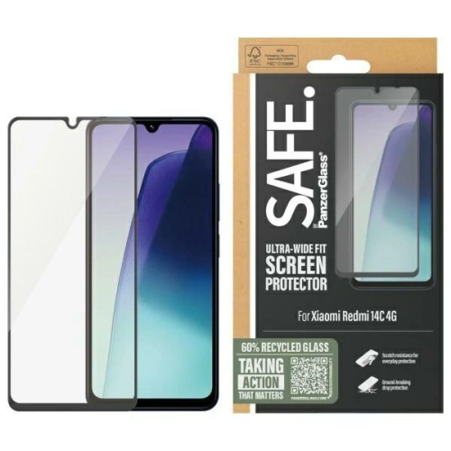 Buy SAFE by PanzerGlass Xiaomi Redmi 14C 4G Screen Protection Ultra-Wide Fit - PZG757 - {ean13} - Home Screen Store Europe