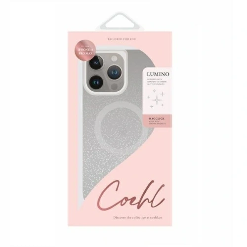 Kup Etui UNIQ Coehl Lumino Apple iPhone 16 Pro Max Magnetic Charging srebrny/sparkling silver - UNIQ1410 - {ean13} - Sklep Home Screen