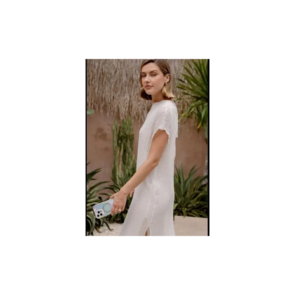 Etui UNIQ Coehl Willow Apple iPhone 16 Pro Max Magnetic Charging opal/iridescent