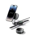 Buy USAMS US-CD234 15W 3-in-1 Wireless Charger for Apple iPhone / Apple Watch / Apple AirPods - USA1222 - {ean13} - Home Screen Store Europe