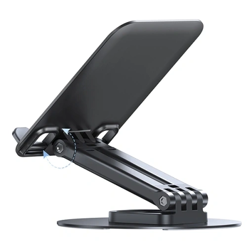 Buy USAMS US-ZJ080 desk stand for phone/tablet 4.7-12 inches black - USA1223 - {ean13} - Home Screen Store Europe