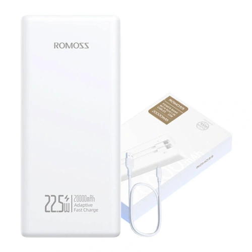 Kup Powerbank Romoss PRC20 20000mAh 22.5W (bílý) - ROM60 - {ean13} - Sklep Home Screen