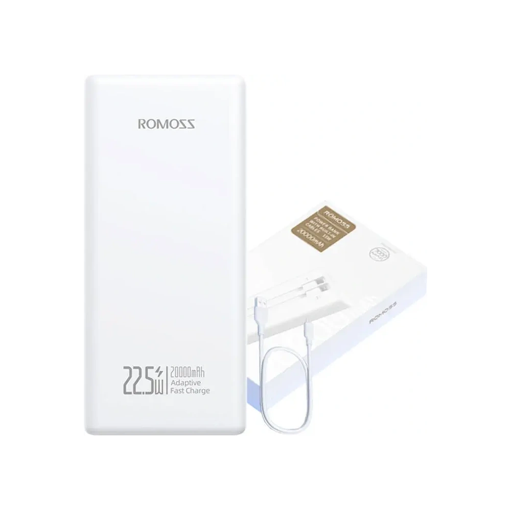 Powerbank Romoss PRC20 20000mAh 22.5W (biały)