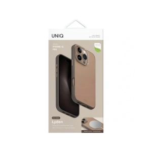 Kup Etui UNIQ Lyden DS Apple iPhone 16 Pro Magclick Charging brązowo-szary/flint grey - UNIQ1417 - {ean13} - Sklep Home Screen