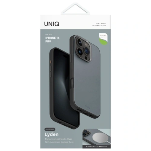 Kup UNIQ Lyden DS Apple iPhone 16 Pro Magclick Charging albastru-negru spălat - UNIQ1419 - {ean13} - Sklep Home Screen
