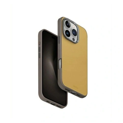 Kup UNIQ Lyden DS Apple iPhone 16 Pro Magclick Ladegerät gelb-grau - UNIQ1420 - {ean13} - Sklep Home Screen