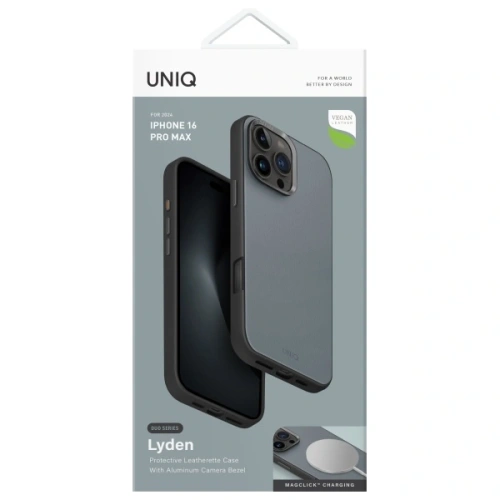 Kup Etui UNIQ Lyden DS Apple iPhone 16 Pro Max Magclick Charging niebiesko-czarny/washed blue-black - UNIQ1423 - {ean13} - Sklep Home Screen