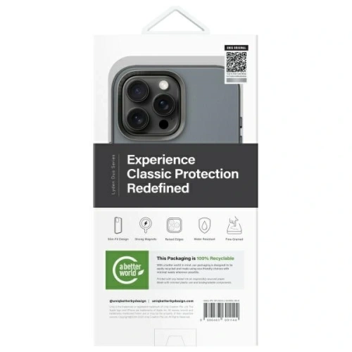 Buy UNIQ Lyden DS Apple iPhone 16 Pro Max Magclick Charging washed blue-black - UNIQ1423 - {ean13} - Home Screen Store Europe