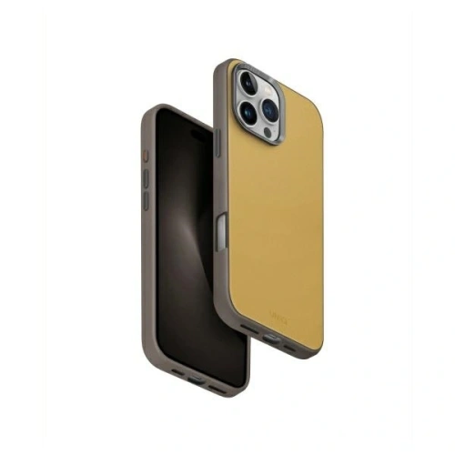 Buy UNIQ Lyden DS Apple iPhone 16 Pro Max Magclick Charging yellow-grey - UNIQ1424 - {ean13} - Home Screen Store Europe