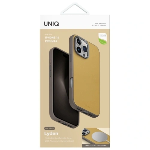 Kup UNIQ Lyden DS Apple iPhone 16 Pro Max Magclick Töltés sárga-szürke - UNIQ1424 - {ean13} - Sklep Home Screen