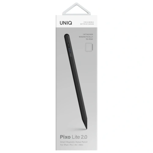 Kup UNIQ Pixo Lite 2.0 magnetischer Stylus Apple iPad graphit schwarz - UNIQ1426 - {ean13} - Sklep Home Screen