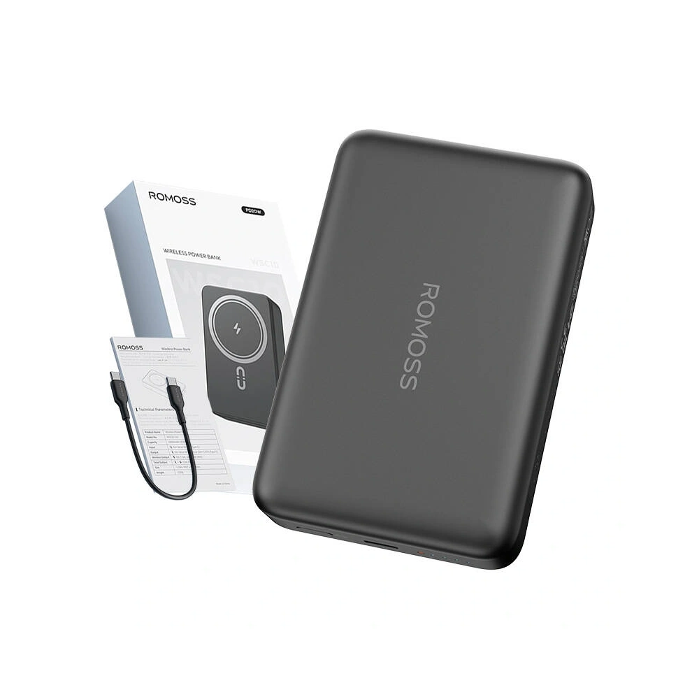Powerbank Romoss WSC10 10000mAh 20W (czarny)