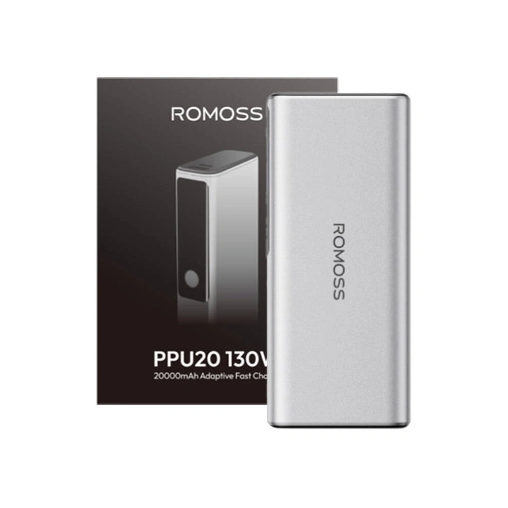 Powerbank Romoss PPU10 10000mAh 130W (srebrny)