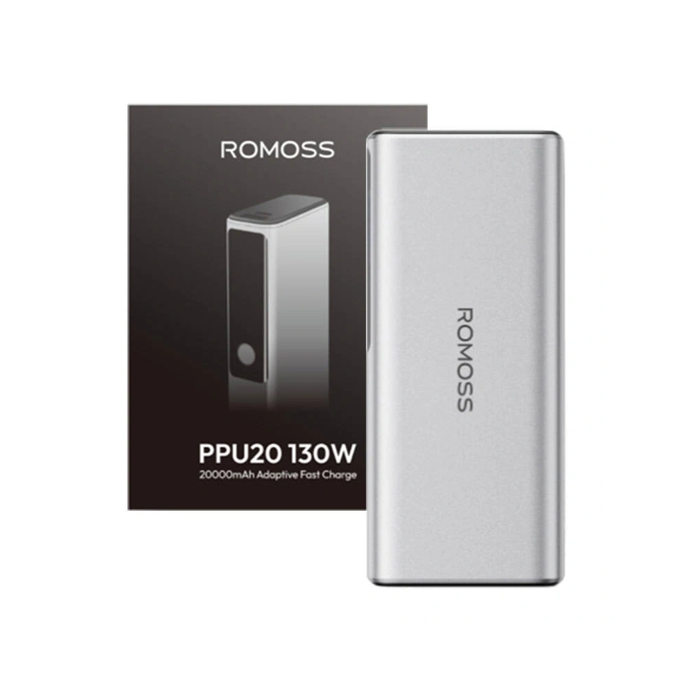 Powerbank Romoss PPU20 20000mAh 130W (srebrny)